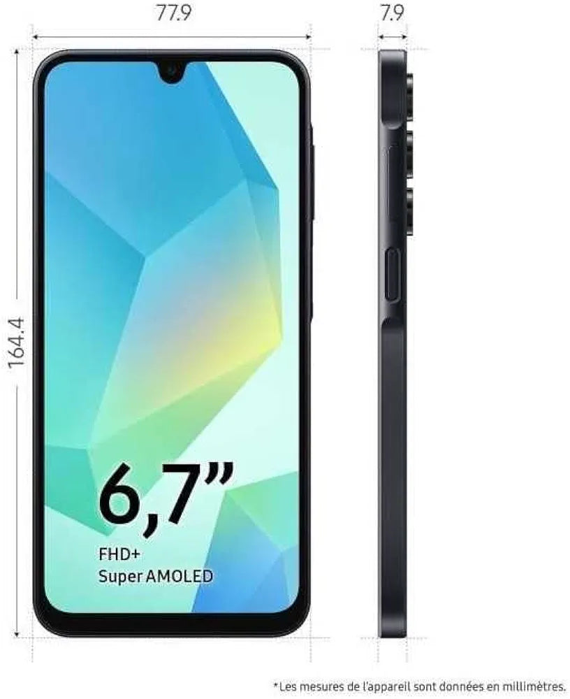 Samsung - SM-A165FZKBEUB - Galaxy A16 LTE 128 GB Black