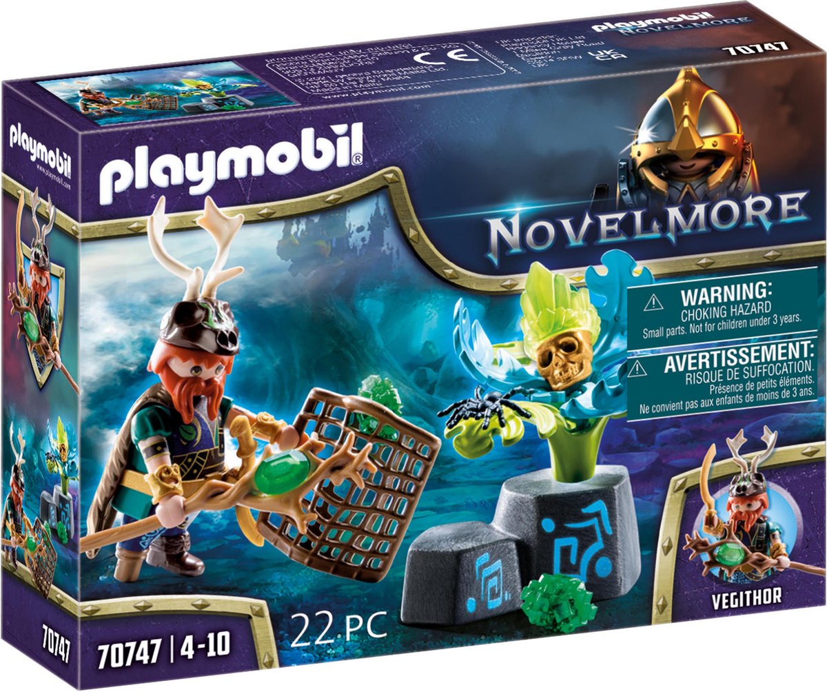 1008 pcs | Playmobil 70747 - Novelmore - Magician Of The Plants