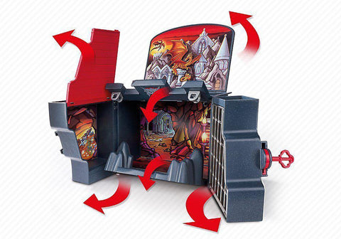 697 pcs | Playmobil 5420 - Dragons - Play Case Dragon Knight