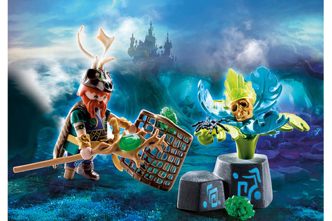 1008 pcs | Playmobil 70747 - Novelmore - Magician Of The Plants