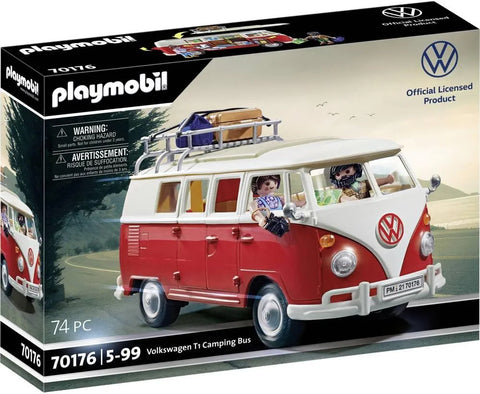 1000 pcs | Playmobil 70176 Volkswagen T1 Camping Bus