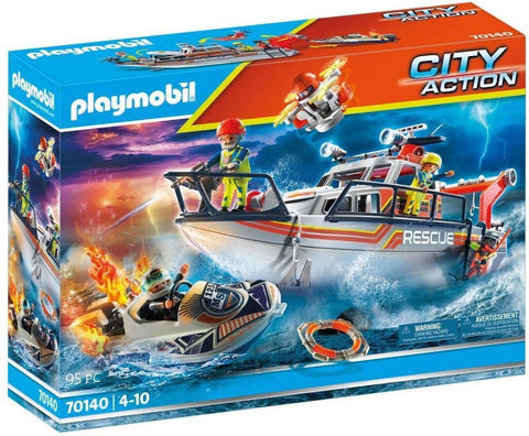 1878 pcs | Playmobil 70140 - City Action Sea Rescue