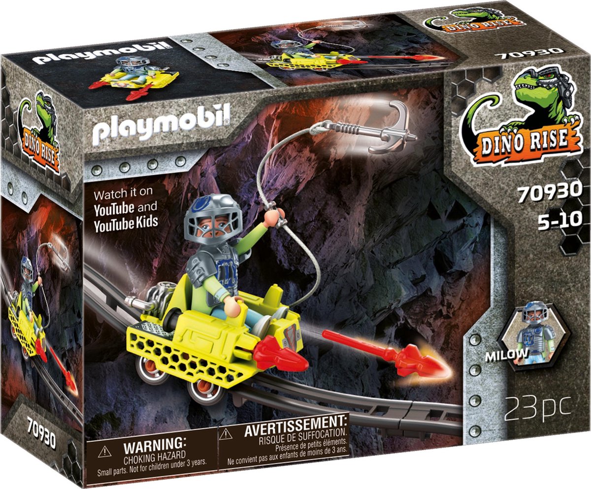504 pcs | Playmobil 70930 - Dino Mine Cruiser