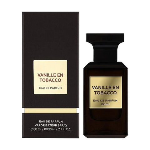 Fragrance World Vanille En Tobacco 80ml EDP Parfum