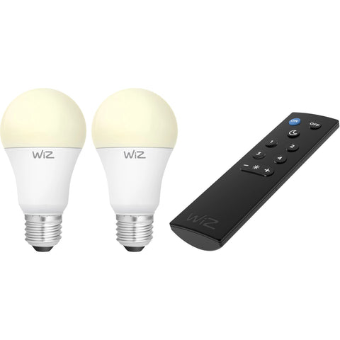 2548 pc | Wiz - 2 Led Smart Bulbs And Remote Control